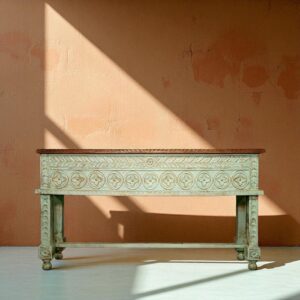 Console with Storage (Green Colour)