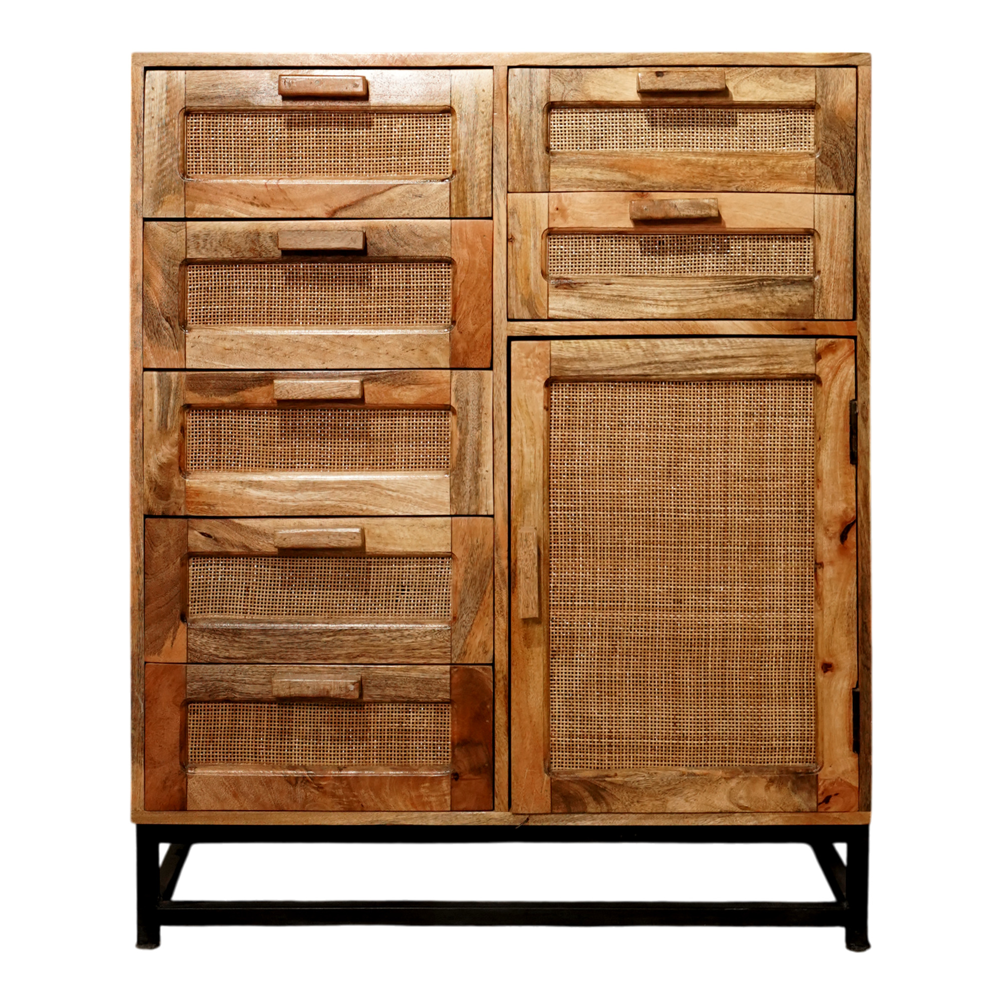 Fine Rattan Wooden Chest - Image 2