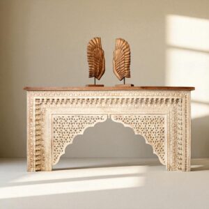 Console Jali Work (Distress Finish)