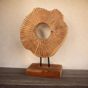Sunny Round Wood