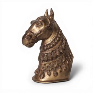 Horse Face Gold Finish